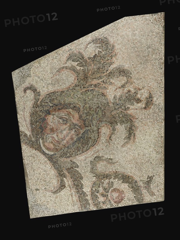 Mosaic Floor Panel; 4th century A.D; Stone tesserae; 135.9 × 142.2 × 9.5 cm, 53 1,2 × 56 × 3 3,4 in