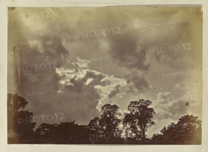 Cloud Study; Ronald Ruthven Leslie-Melville, Scottish,1835 - 1906, England; 1860s; Albumen silver print