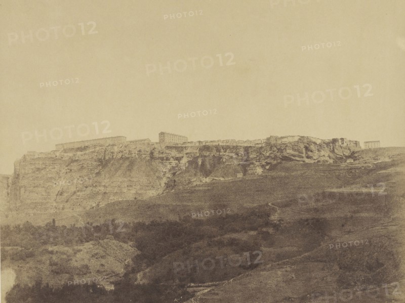 View of Constantine; John Beasly Greene, American, born France, 1832 - 1856, print: probably France; 1856; Salted paper print