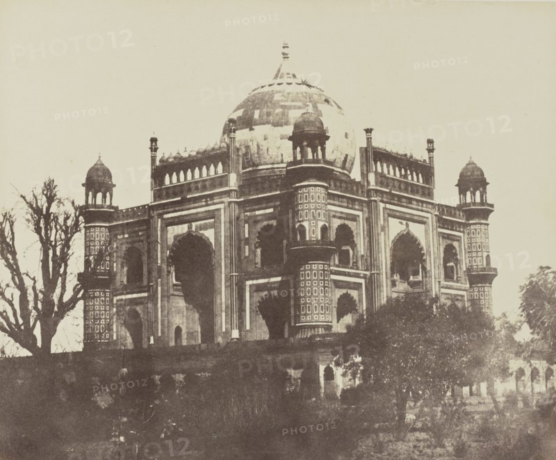 Tombeau dans la plaine de Dehli sic; Baron Alexis de La Grange, French, 1825 - 1917, France; negative 1849 - 1851; print 1851