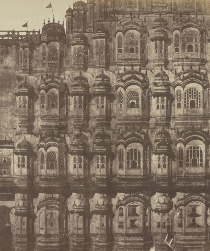 Oudjin, Détail du précédent; Baron Alexis de La Grange, French, 1825 - 1917, France; negative 1849 - 1851; print 1851; Albumen