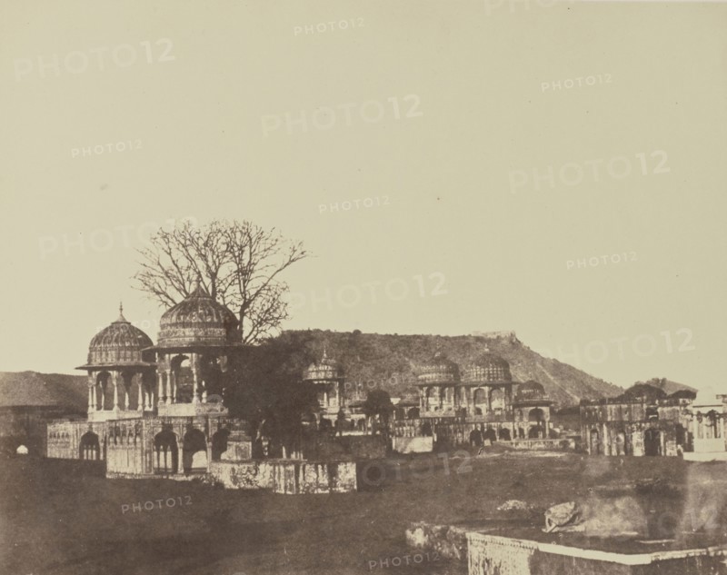 Oudjin, Cimetière Musulman; Baron Alexis de La Grange, French, 1825 - 1917, France; negative 1849 - 1851; print 1851; Albumen