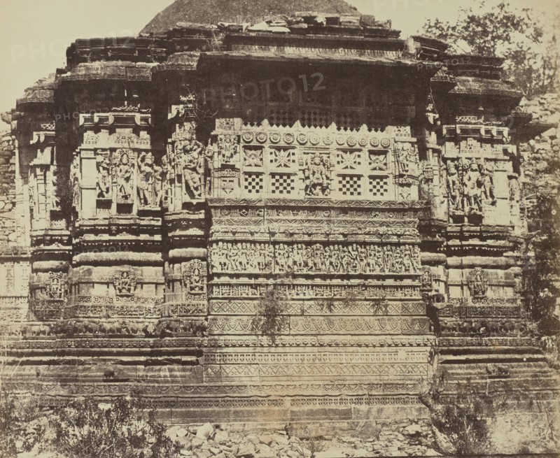 Tchittour, Temple hindou ancien; Baron Alexis de La Grange, French, 1825 - 1917, France; negative 1849 - 1851; print 1851
