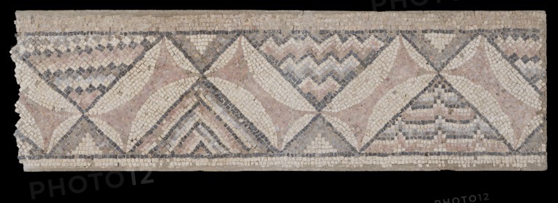 Panel from a Mosaic Floor from Antioch, bottom left border