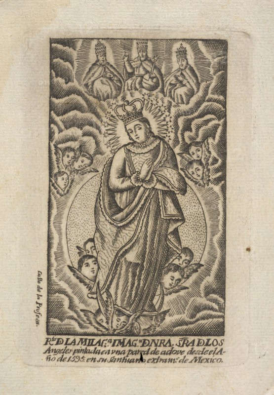 Nuestra Señora de los Angeles, Collection of Mexican religious engravings