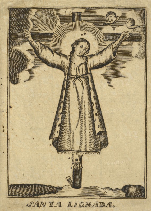 Santa Librada, Collection of Mexican religious engravings