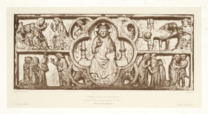 Musée de Dijon-Bourgogne, Devant d'autel du XIIIe siècle provenant de la Sainte Chapelle de Dijon, Musée de Dijon-Bourgogne