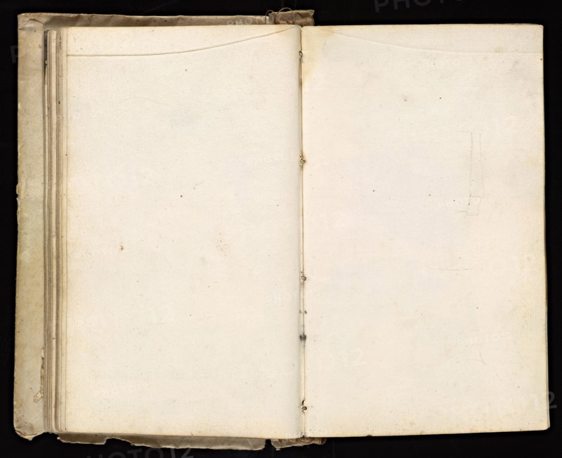 Glama-Stroberle, Joaõ, 1708-1792, pencil, ink, chalk, wash, 1741, Sketchbook II of III dated 14 February 1741
