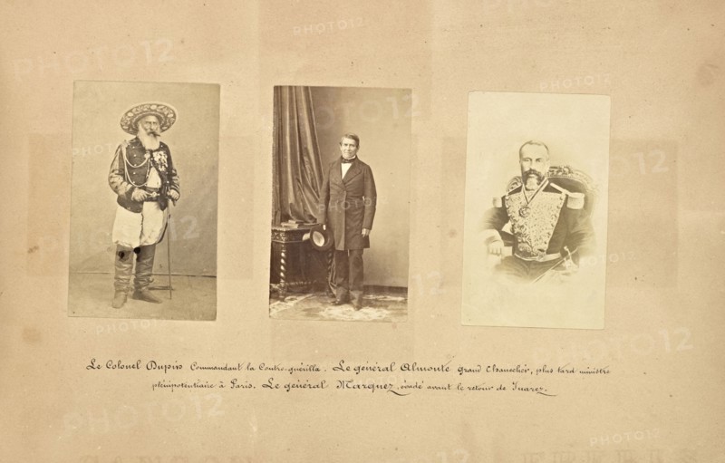 1865, Mexique, 1865, Mexique, 1865, Falconnet, Louis, 1864-ca. 1867, This album was assembled by Louis Falconnet, an officer