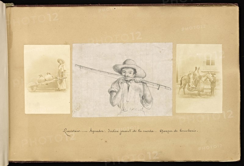 1865, Mexique, 1865, Mexique, 1865, Falconnet, Louis, 1864-ca. 1867, This album was assembled by Louis Falconnet, an officer