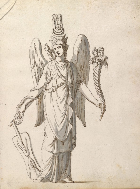 Sketchbook of Roman antiquities, Dupasquier, Antoine-Léonard, 1748?-1832, pen and ink, pencil, wash, 1779, Drawings
