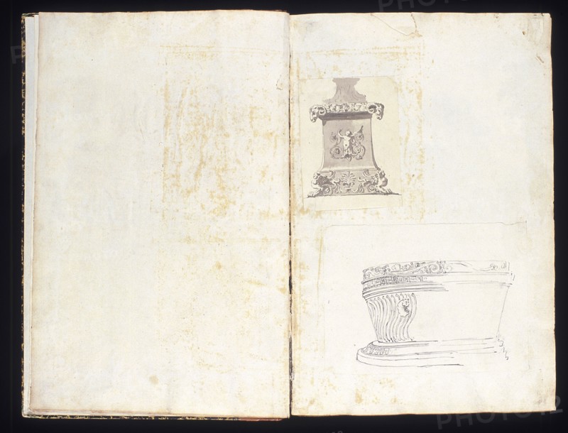 Recueil de morceaux d'architecture et de divers fragmens de monumens antiques fait en Italie par Marie Joseph Peyre architecte