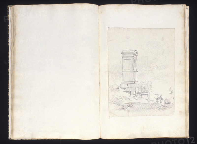 Recueil de morceaux d'architecture et de divers fragmens de monumens antiques fait en Italie par Marie Joseph Peyre architecte