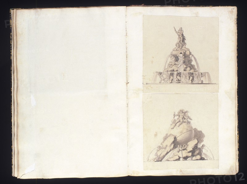 Recueil de morceaux d'architecture et de divers fragmens de monumens antiques fait en Italie par Marie Joseph Peyre architecte