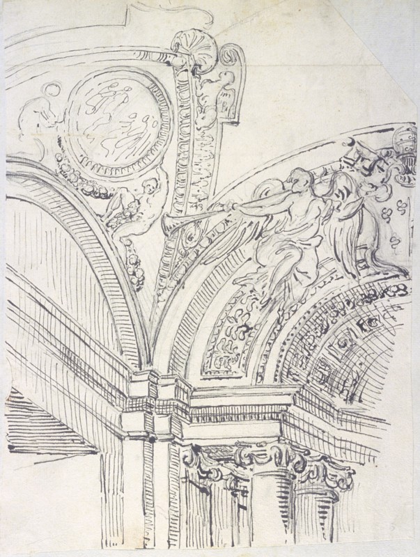 Recueil de morceaux d'architecture et de divers fragmens de monumens antiques fait en Italie par Marie Joseph Peyre architecte