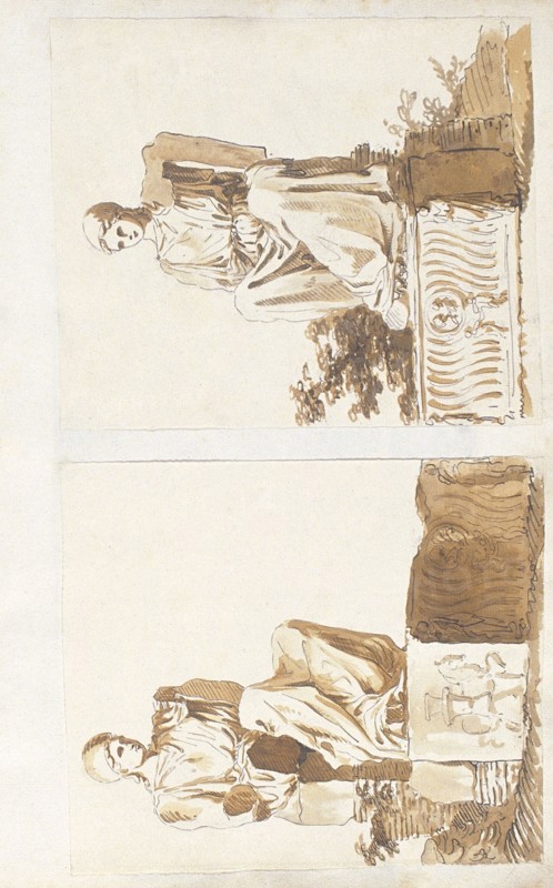Recueil de morceaux d'architecture et de divers fragmens de monumens antiques fait en Italie par Marie Joseph Peyre architecte