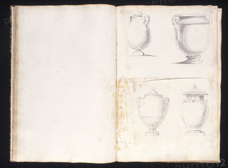 Recueil de morceaux d'architecture et de divers fragmens de monumens antiques fait en Italie par Marie Joseph Peyre architecte