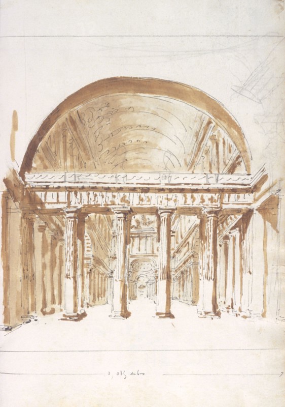 Recueil de morceaux d'architecture et de divers fragmens de monumens antiques fait en Italie par Marie Joseph Peyre architecte