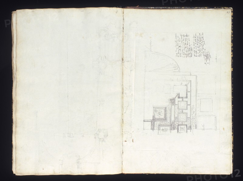 Recueil de morceaux d'architecture et de divers fragmens de monumens antiques fait en Italie par Marie Joseph Peyre architecte