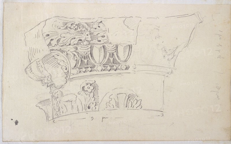 Recueil de morceaux d'architecture et de divers fragmens de monumens antiques fait en Italie par Marie Joseph Peyre architecte