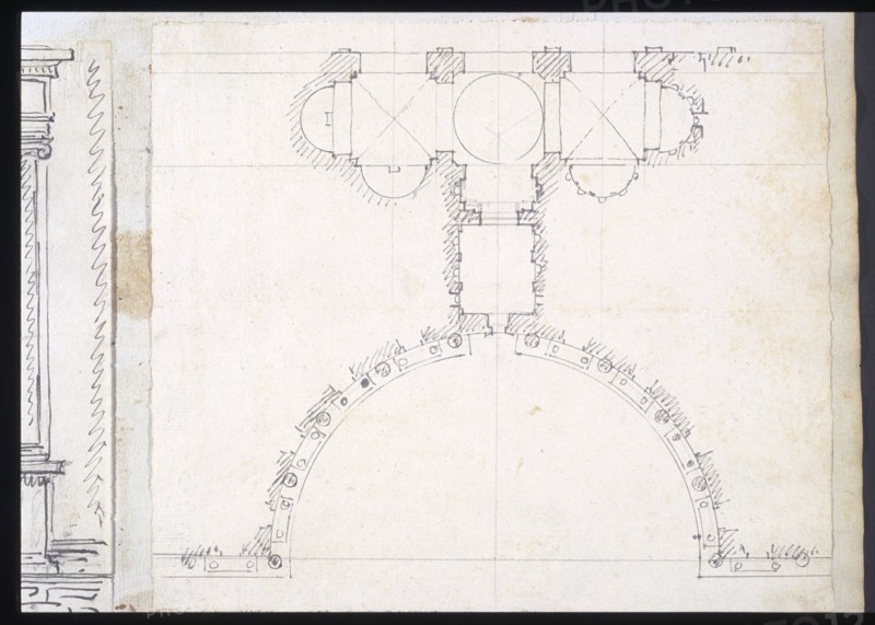 Recueil de morceaux d'architecture et de divers fragmens de monumens antiques fait en Italie par Marie Joseph Peyre architecte