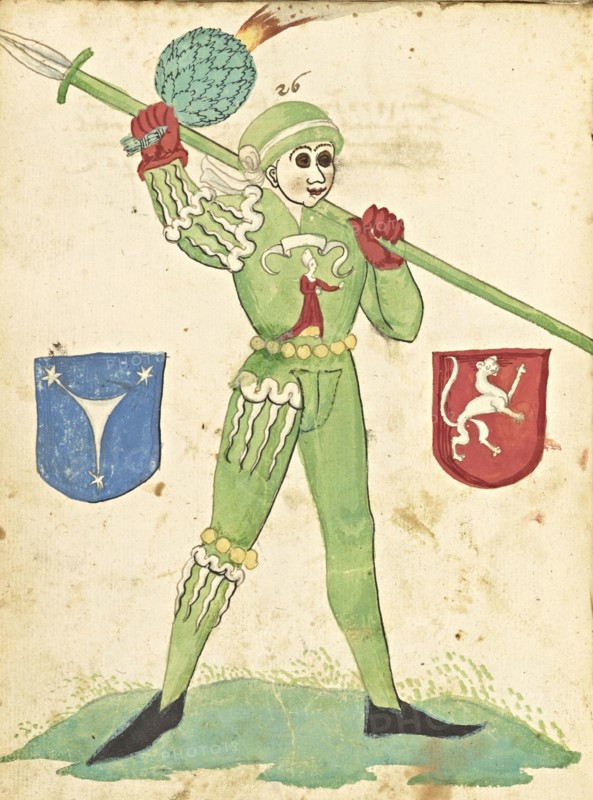 Schembart Buch, Schembard Büch, Anonymous, 16th century, Leaves 2r-4r: historical account of the civic festival of the Nuremberg