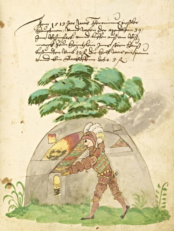 Schembart Buch, Schembard Büch, Anonymous, 16th century, Leaves 2r-4r: historical account of the civic festival of the Nuremberg