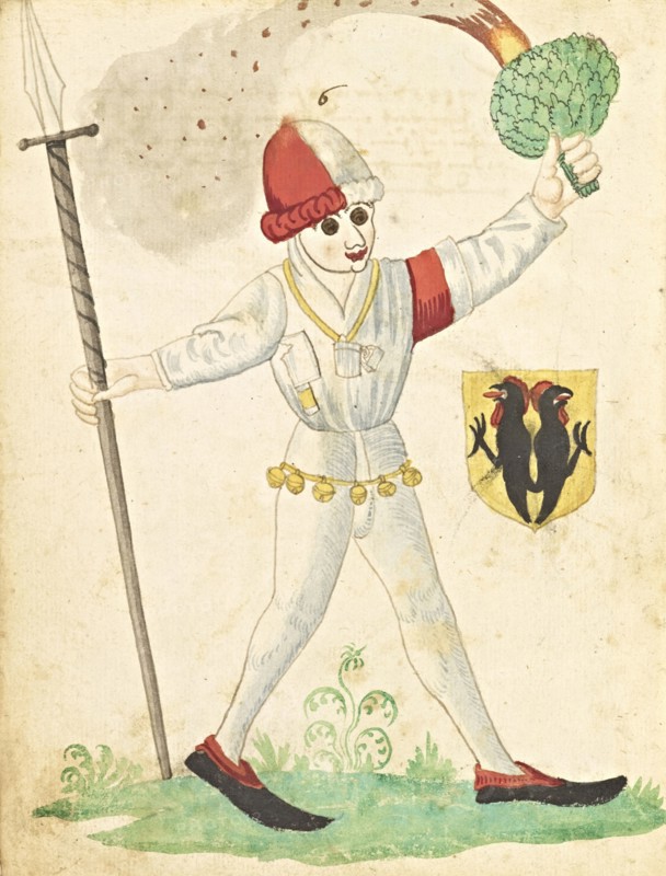 Schembart Buch, Schembard Büch, Anonymous, 16th century, Leaves 2r-4r: historical account of the civic festival of the Nuremberg