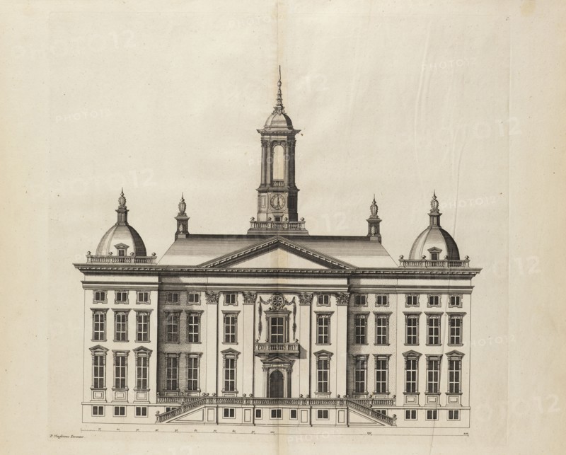 Design for a large home, Afbeeldsels der voornaamste gebouwen uit alle die Philips Vingboons geordineert heeft, Vingboons