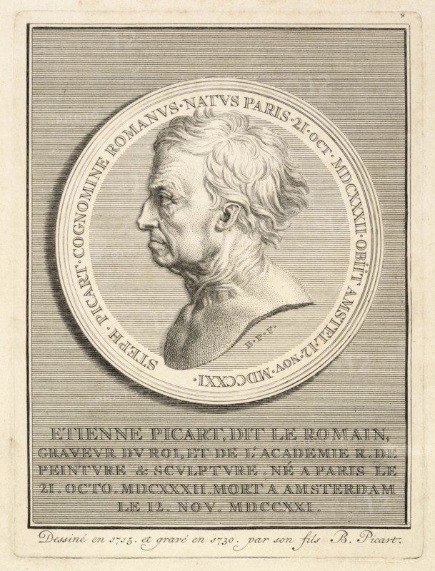 Etienne Picart, dit Le Romain, Images des héros et des grands hommes de l'antiquité, dessinées sur des médailles, des pierres