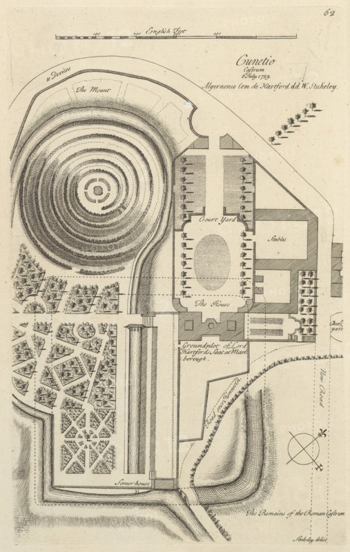 Lord Hartford's Seat at Marlborough, Itinerarium curiosum or, An account of the antiquities, and remarkable curiosities
