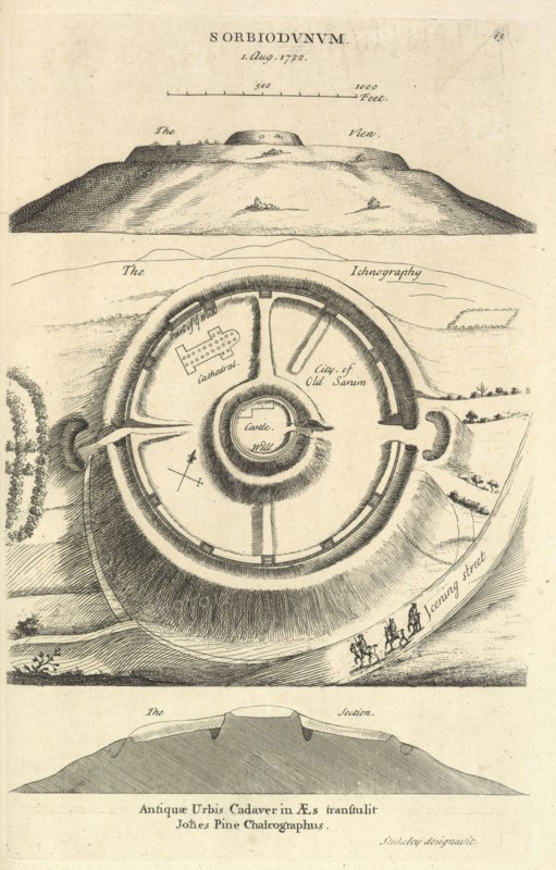 Sorbiodunum, Itinerarium curiosum or, An account of the antiquities, and remarkable curiosities in nature or art, observed