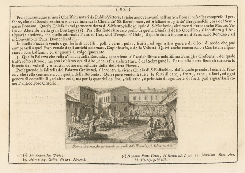 Page 20, Volume 2, Delle magnificenze di Roma antica e moderna, Vasi, Giuseppe, 1710-1782, Engraving, 1747-1761