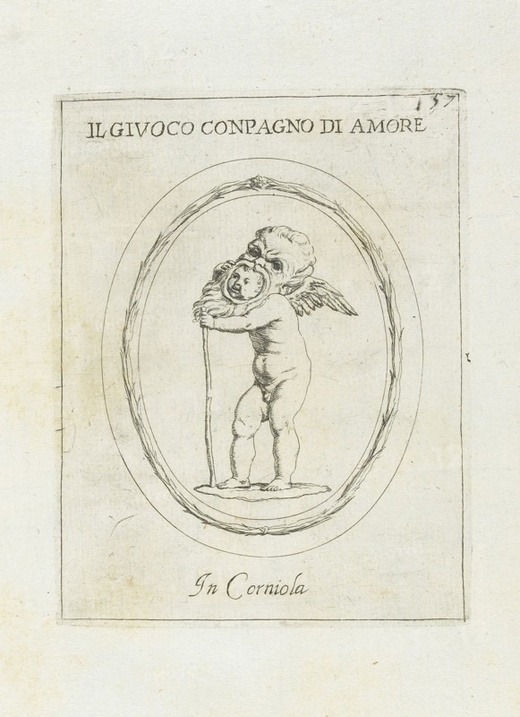 Il Givoco Conpagno Di Amore: In Corniola, Le gemme antiche figurate, Agostini, Leonardo, 1593-ca. 1670, Bellori, Giovanni Pietro