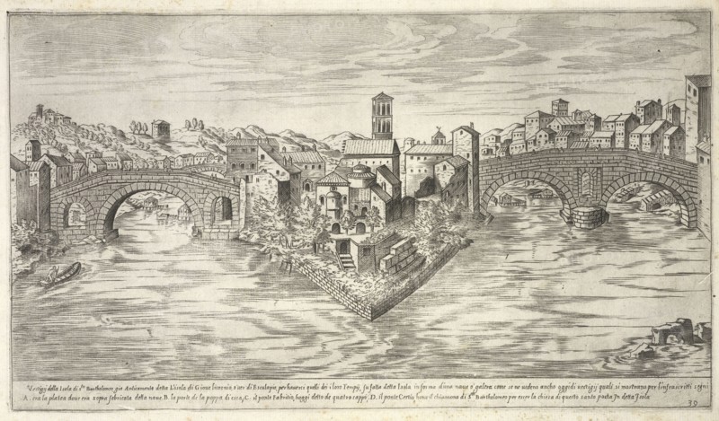 I vestigi dell' antichità di Roma, Du Pérac, Etienne, d. 1604, Engraving, 1575, plate 39