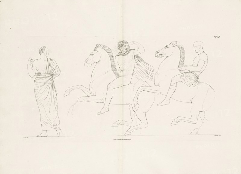 Sculpture at the West End, The Elgin marbles from the Temple of Minerva at Athens: on sixty-one plates, selected from Stuart's