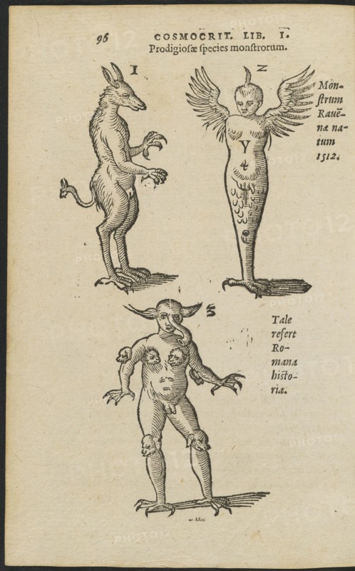 Amazing Monsters, De naturae diuinis characterismis, seu, Raris and admirandis spectaculis, causis, indiciis, proprietatibus