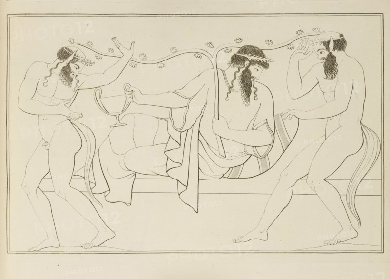Plate 37, Collection of engravings from ancient vases mostly of pure Greek workmanship discovered in sepulchres in the kingdom