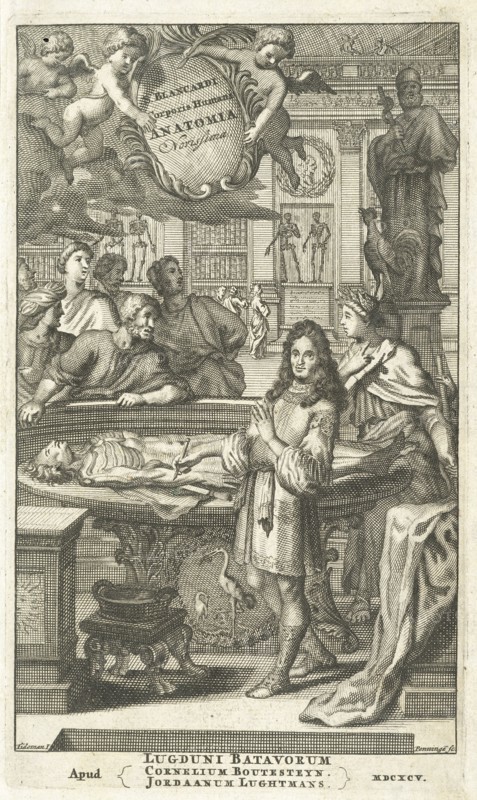 Corporis Humani Anatomia, Steph. Blancardi Anatomia reformata, sive, Concinna corporis humani dissectio, ad neotericorum mentem