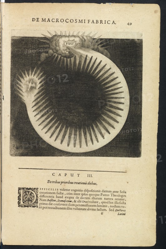 Detribus prioribus creationis diebus, Utriusque cosmi maioris scilicet et minoris metaphysica, physica atqve technica historia