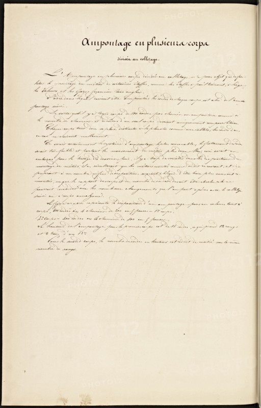 French textile manuscript, ca. 1820, ca. 1820, an instruction manual for a school associated with a manufactory
