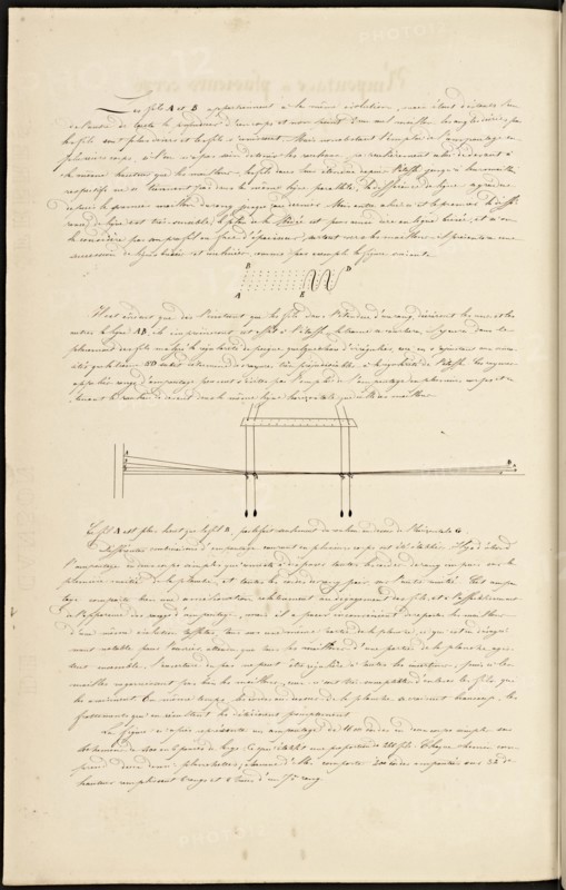 French textile manuscript, ca. 1820, ca. 1820, an instruction manual for a school associated with a manufactory