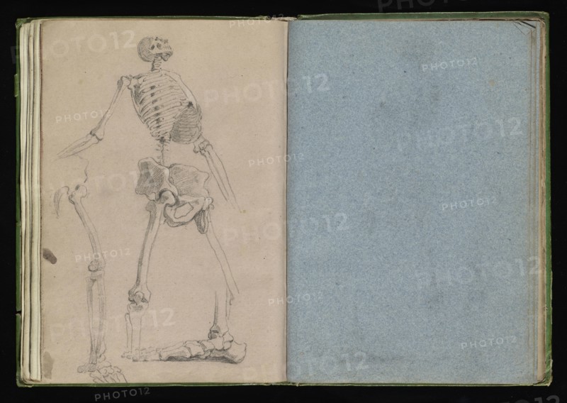 Roman sketchbook, Gauffier, Louis, 1761-1801, pencil, pen and black and brown ink, grey and brown wash, and black and white