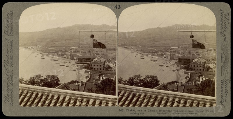 one of China's important sea-ports, Cheefoo, one of China's important sea-ports, Ricalton, James, Underwood and Underwood
