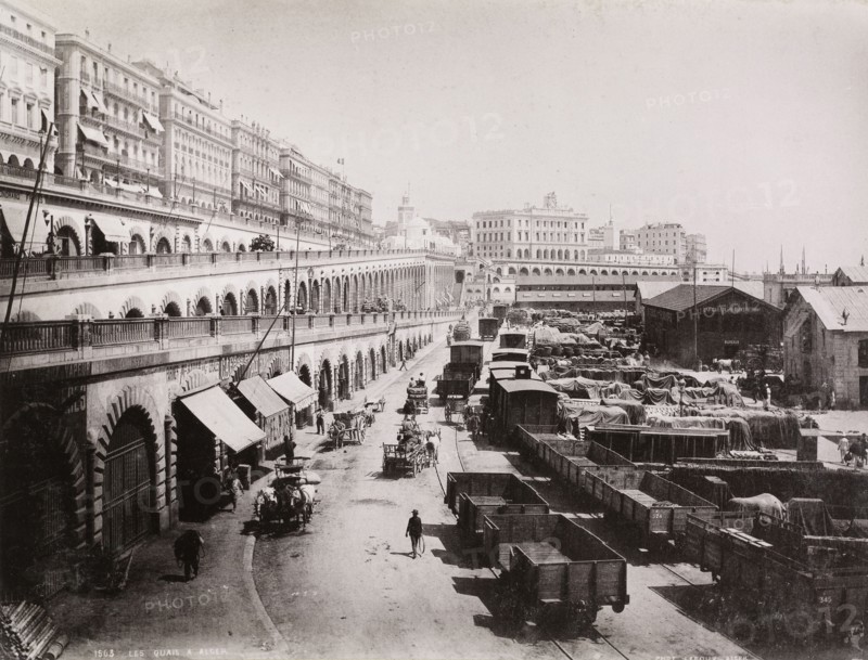 Views of Algeria, Le Roux, A., albumen, ca. 1880, views of urban and provincial Algerian sites including: Algiers, Bône