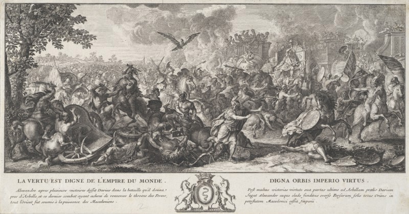 Battle of Arbela, La galerie de l'hostel royal des Goblins ou l'on fait voir a monseig.r Colbert, quelques actions d'Alexandre