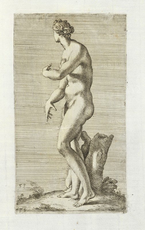 Venus Aphroditis in Hortis Mediceis, Segmenta nobilium signorum e statuaru, Perrier, François, 1590?-1656?, Engraving, 1638