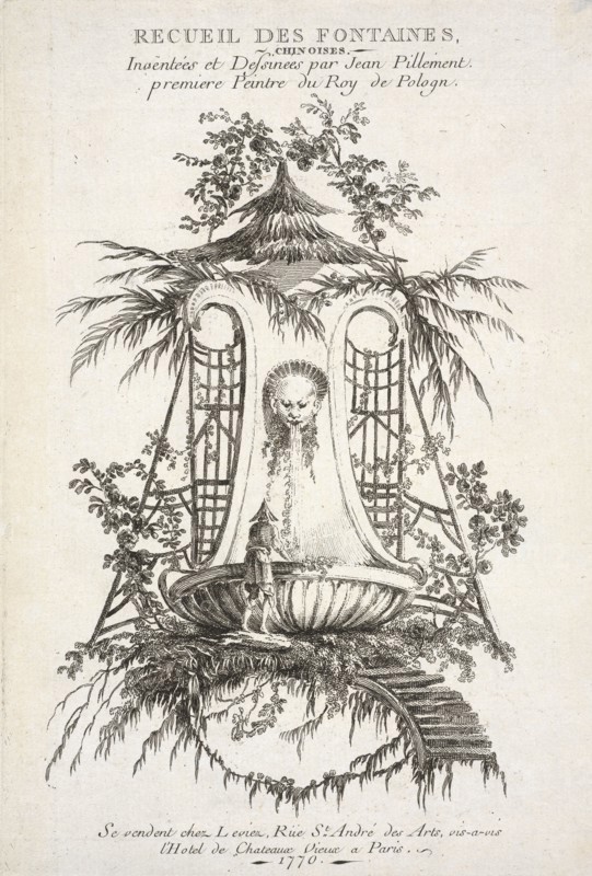 Title page, Jean Pillement etchings, Deny, Jeanne, 1749-ca. 1815, Pillement, Jean, 1728-1808, Etching, 1770