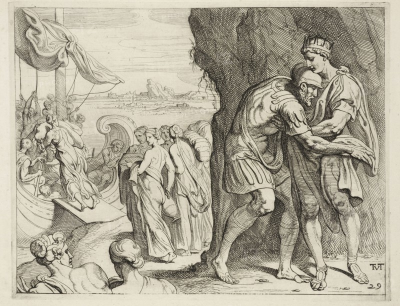 Plate 29, Les trauaux d'Vlysse, Abate, Nicolò dell', ca. 1509-1571, Primaticcio, Francesco, 1504-1570, Thulden, Theodoor van