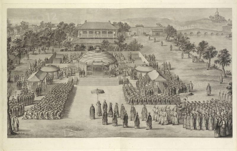 Kaiyan chenggong zhu jiangshi, Suite des seize estampes représentant les conquêtes de l'empereur de la Chine, China